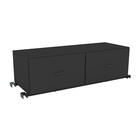 Econoco Black Magnetic Lock Drawer For Pipe Merchandiser PSFSMLDWMAB